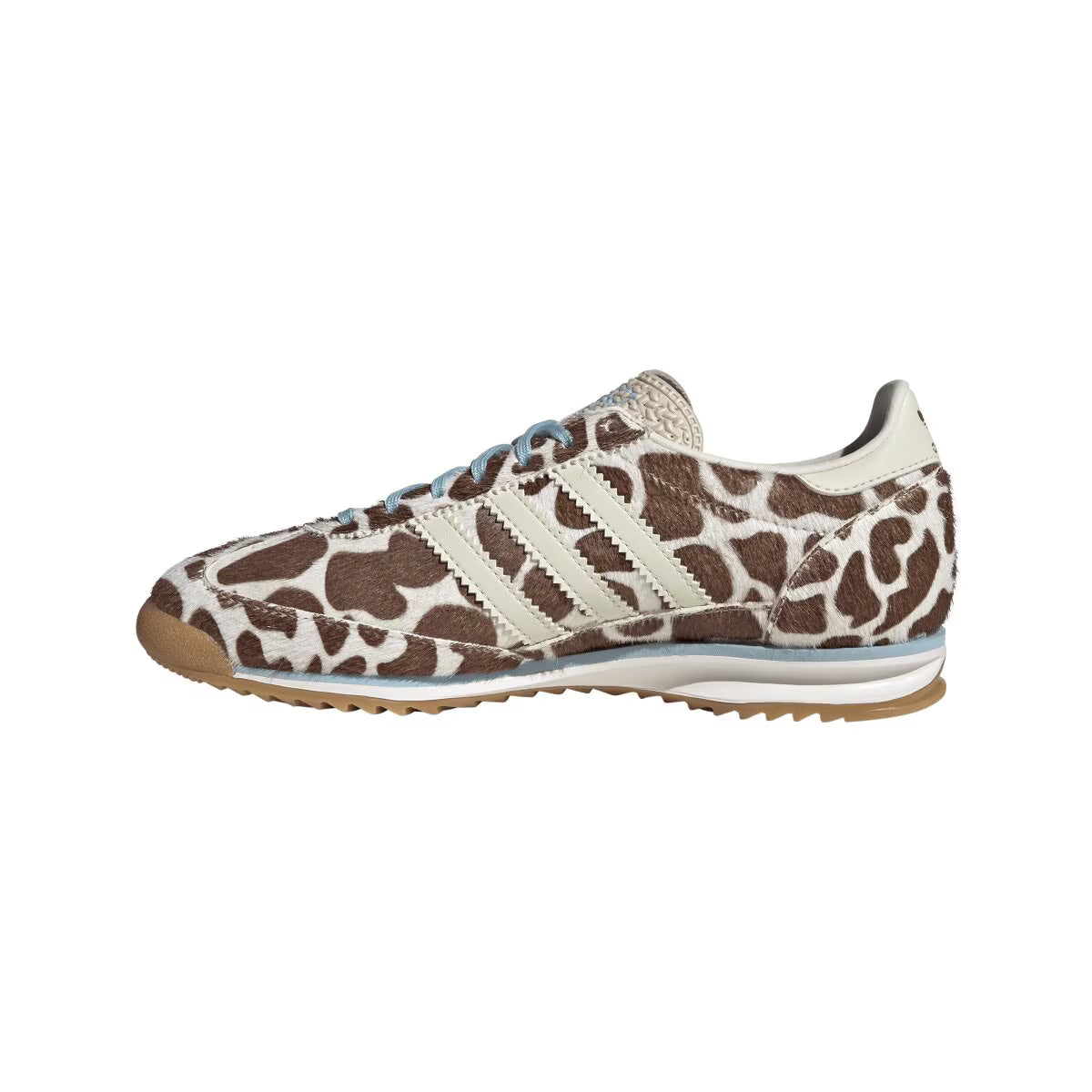 Adidas SL 72 Cow Print Crystal Linen sneakers basse donna in beige - dettaglio suola