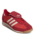 Adidas SL 72 LT Better Scarlet Cream sneakers basse donna in crema rosso - vista frontale