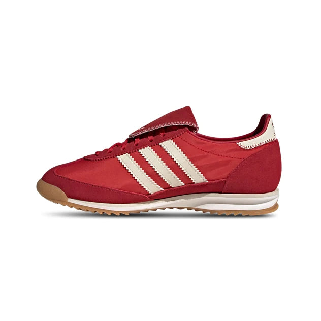 Adidas SL 72 LT Better Scarlet Cream sneakers basse donna in crema rosso - dettaglio suola