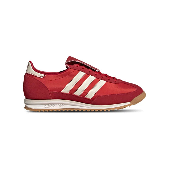 Adidas SL 72 LT Better Scarlet Cream sneakers basse donna in crema rosso - vista laterale