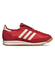 Adidas SL 72 LT Better Scarlet Cream sneakers basse donna in crema rosso - vista laterale