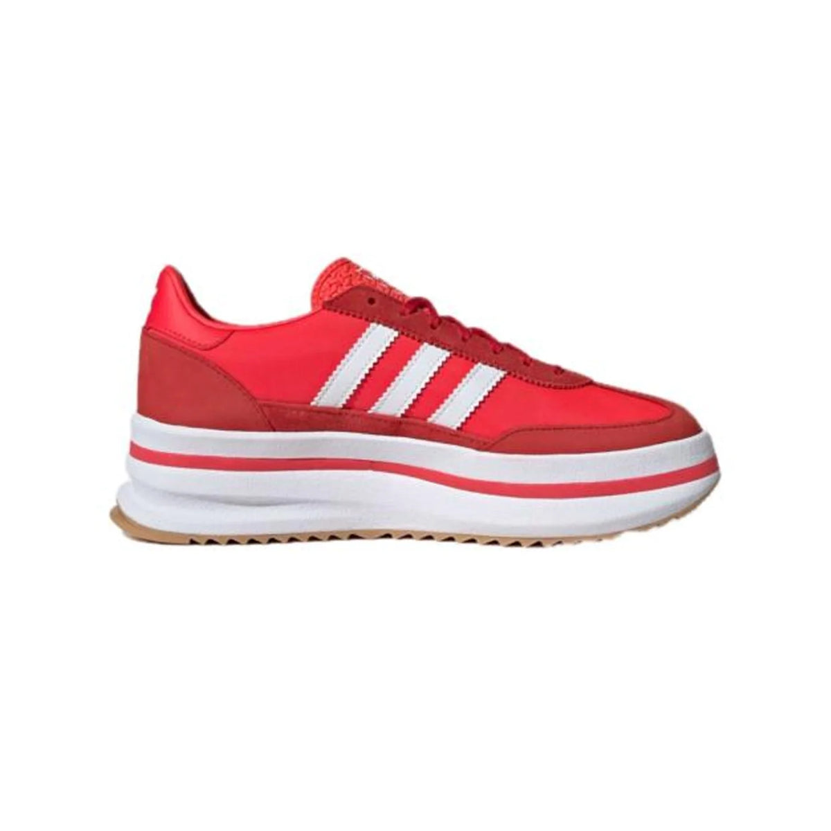 Adidas SL 72 Stack Lucid Better Scarlet sneakers basse uomo e donna in rosso - vista laterale