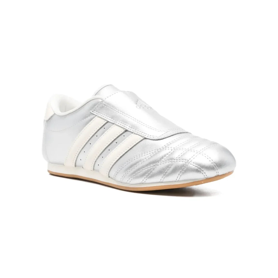 Adidas Taekwondo Silver Metallic ballerine donna in argento - vista frontale