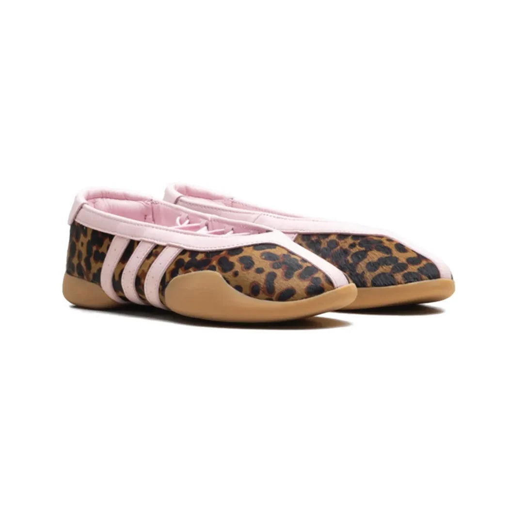 Adidas Taekwondo Leopard Print Clear Pink ballerine donna in rosa - vista frontale