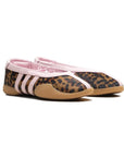 Adidas Taekwondo Leopard Print Clear Pink ballerine donna in rosa - vista frontale