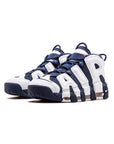Nike Air More Uptempo Bianche e Blu Olympic Sneakers Uomo