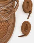 UGG Lowmel Chestnut sneakers bambino in pelle scamosciata marrone chestnut, vista dall'alto