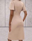 Abito da portafoglio da donna Harper - elegante abito a croce con v e tazza regolabile per tutte le occasioni