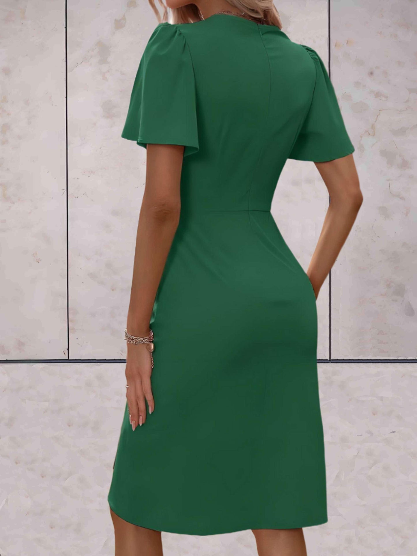 Abito da portafoglio da donna Harper - elegante abito a croce con v e tazza regolabile per tutte le occasioni