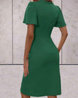 Abito da portafoglio da donna Harper - elegante abito a croce con v e tazza regolabile per tutte le occasioni