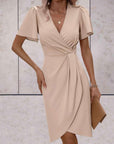 Abito da portafoglio da donna Harper - elegante abito a croce con v e tazza regolabile per tutte le occasioni