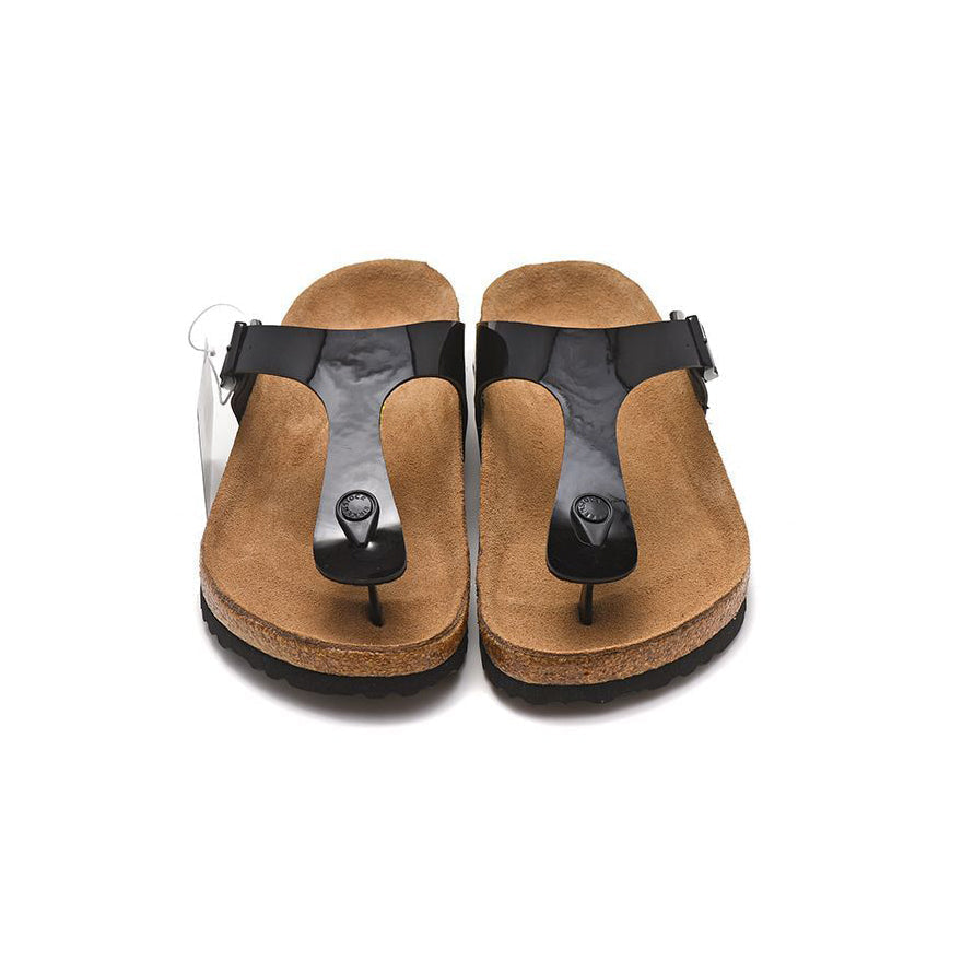 Birkenstock Gizeh Black infradito unisex in nero - dettaglio suola