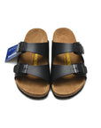 Birkenstock Arizona Black sandali unisex in nero - dettaglio suola