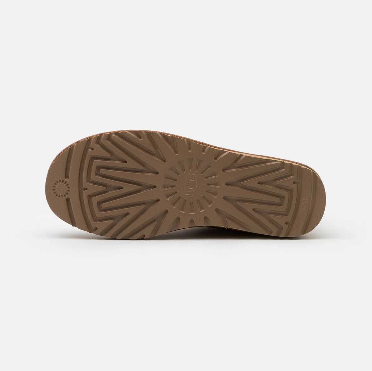 UGG Classic Ultra Mini Chestnut stivaletti donna in pelle scamosciata e montone marrone chestnut, vista posteriore