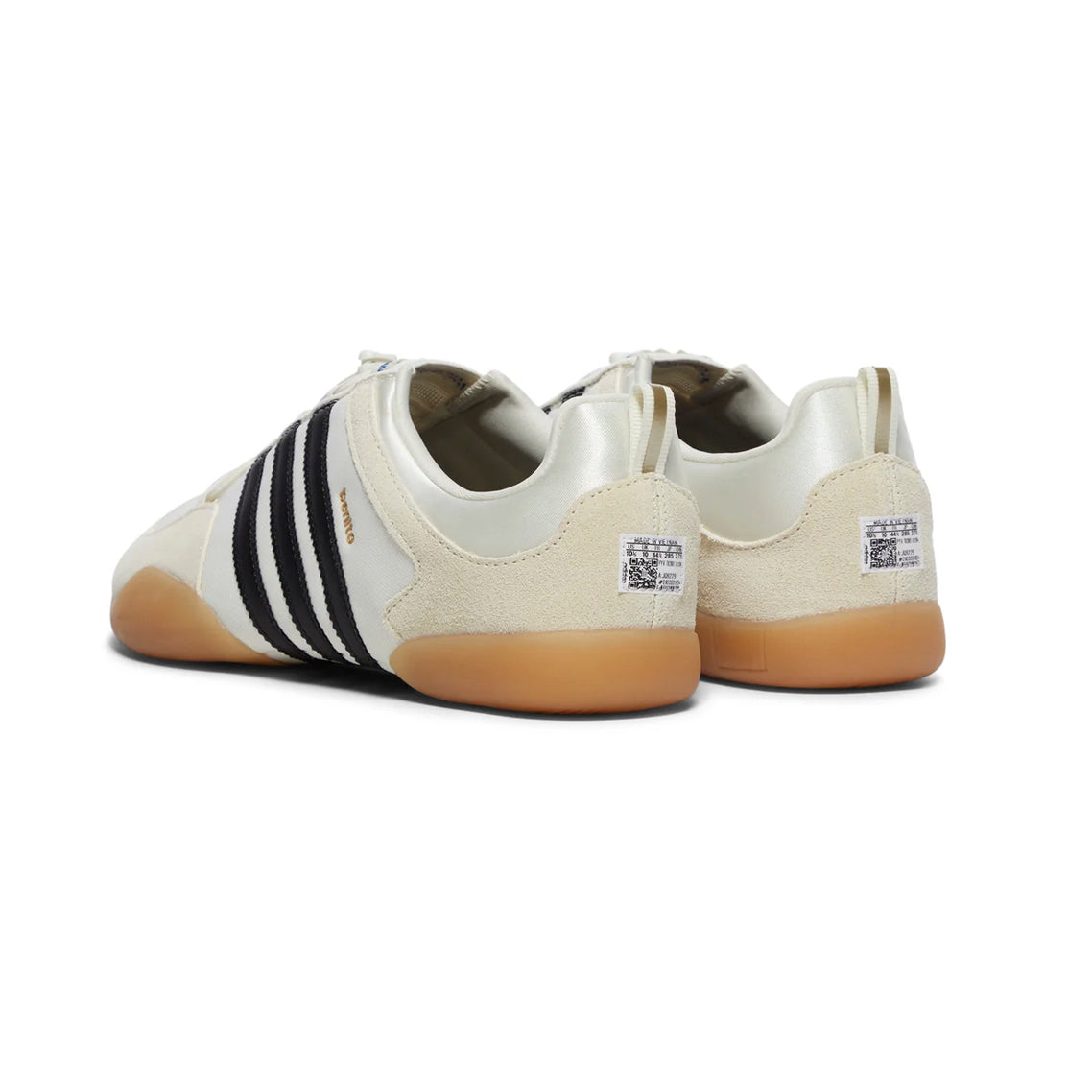 Adidas Ballerine Off White Black Gum x Bad Bunny ballerine uomo e donna in bianco nero - dettaglio suola