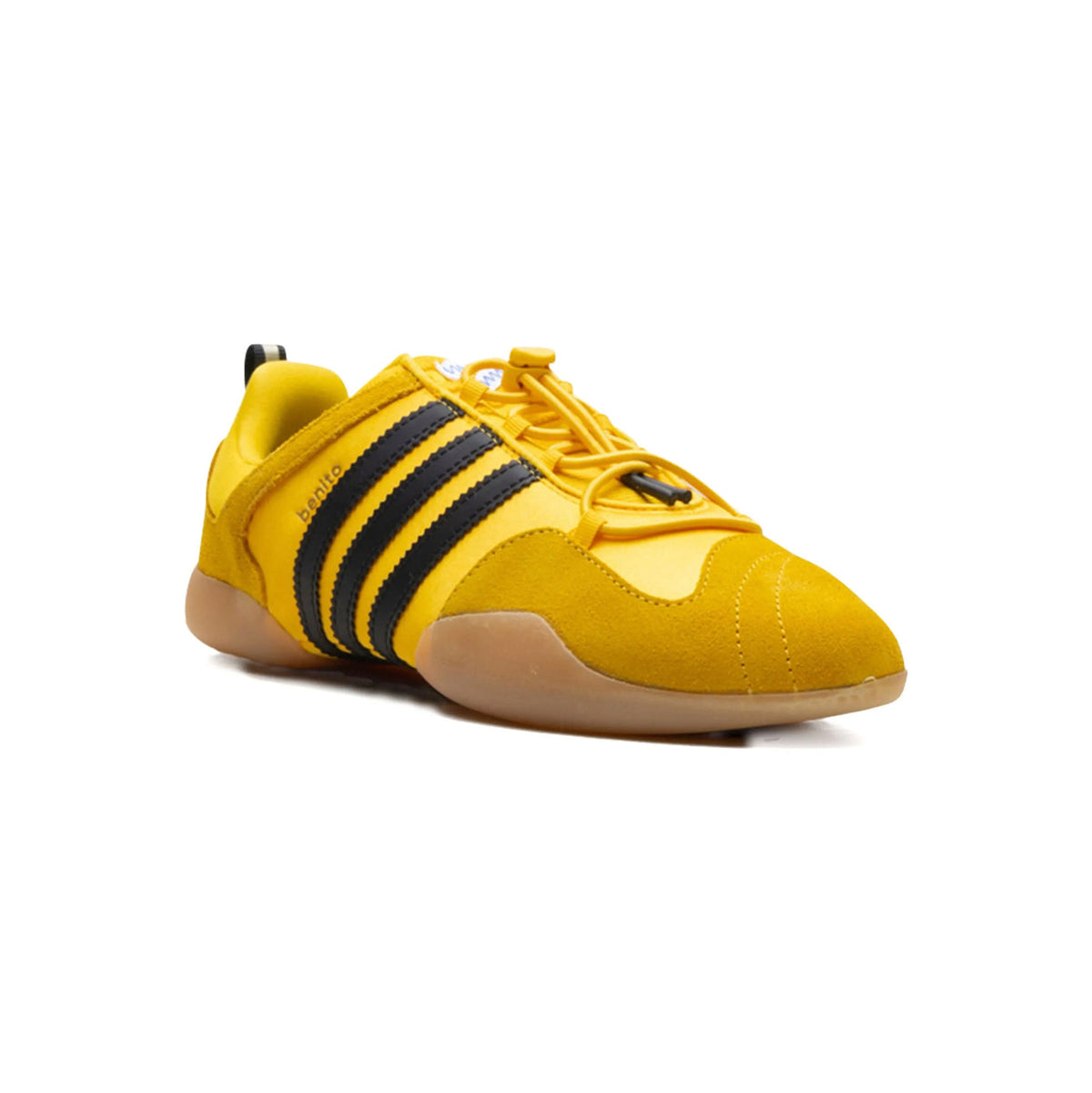 Adidas Ballerine Bold Gold x Bad Bunny ballerine uomo e donna in oro - vista frontale