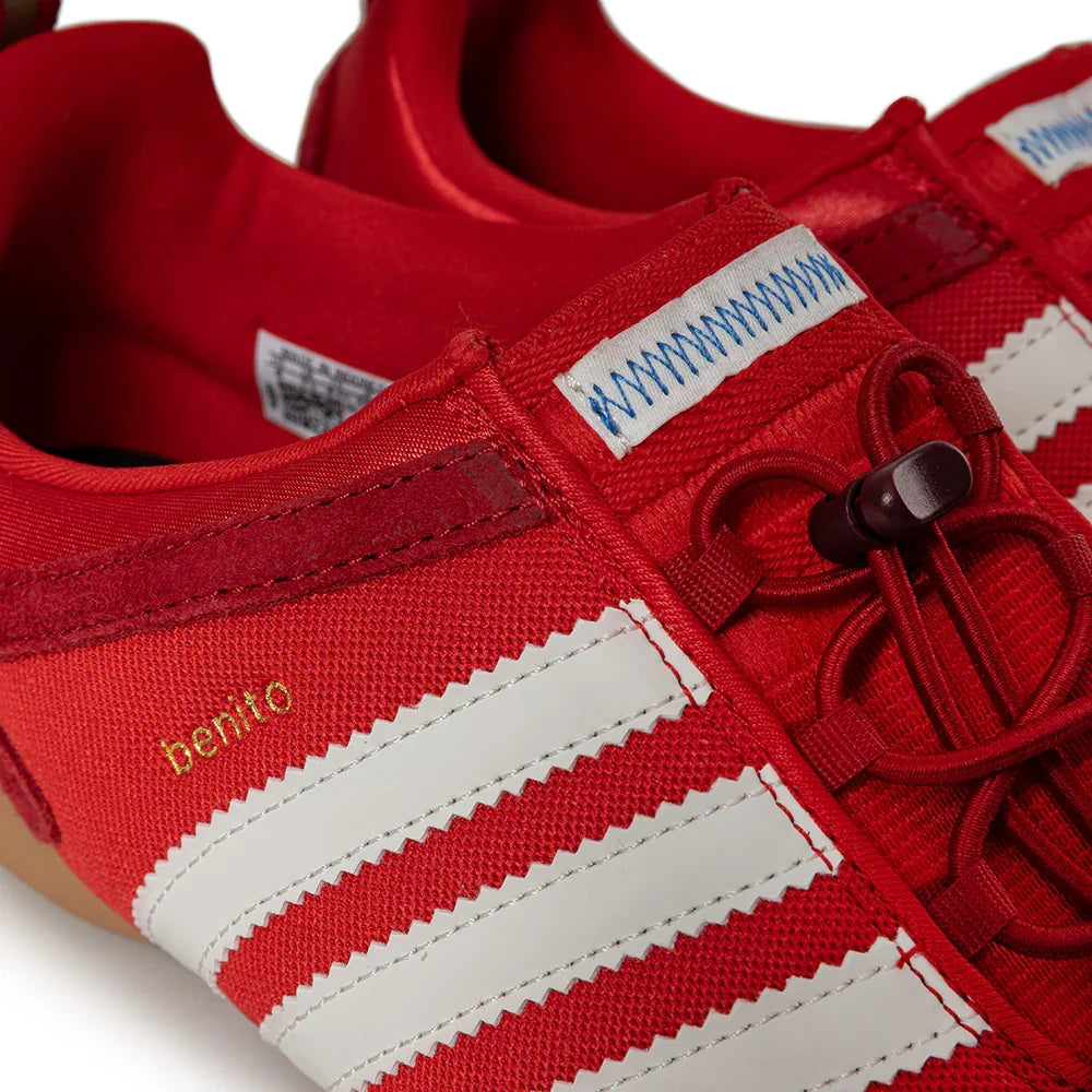 Adidas Ballerine Flamboyan Vivid Red x Bad Bunny ballerine donna in rosso - vista posteriore