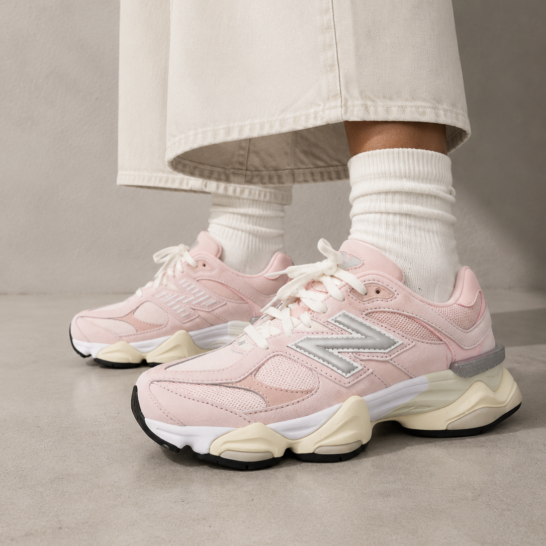New Balance 9060 Pink Haze Rosa Chiaro Uomo Donna - 5