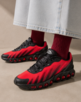 Nike Air Max DN8 Black Bright Crimson Nero Rosso Uomo Donna - 5