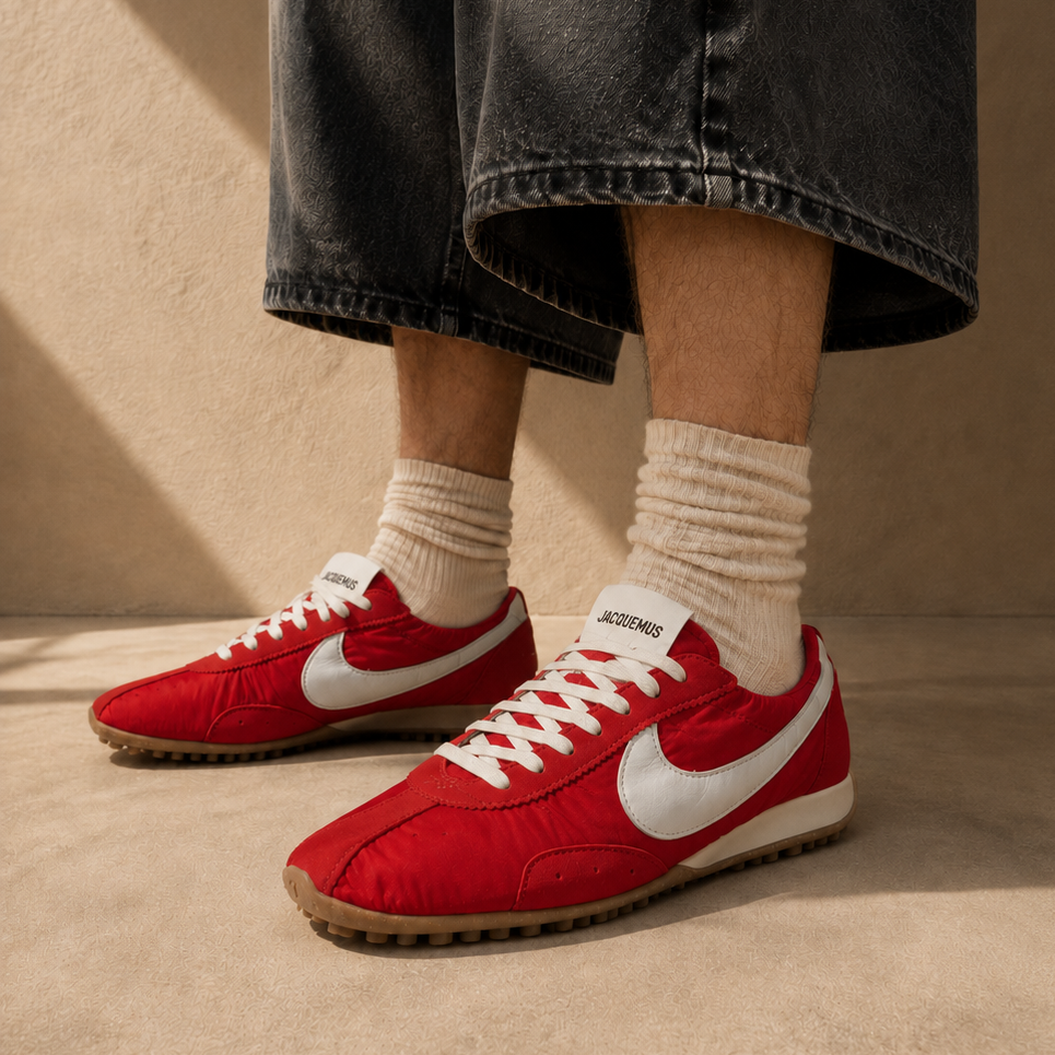 Nike Moon Shoe SP Jacquemus University Red Rosso Uomo Donna - 5