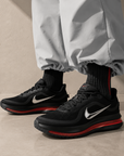 Nike Air Zoom Pegasus Premium Black Bright Crimson Nero Uomo Donna - 5