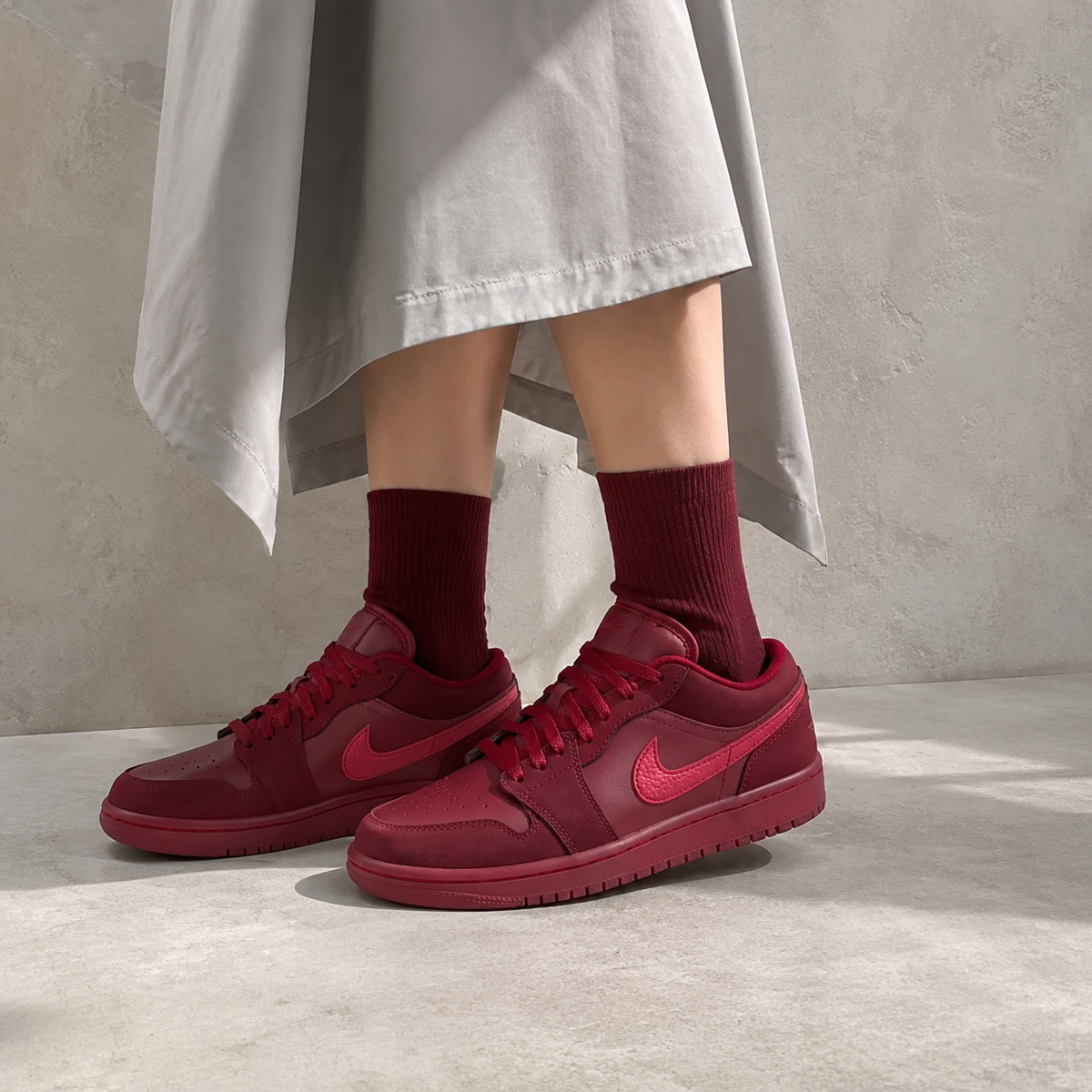 Nike Air Jordan 1 Low SE Valentine's Day 2026 Rosa Rosso Donna - 5