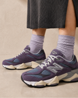 New Balance 9060 Shadow Purple Viola Uomo Donna - 5