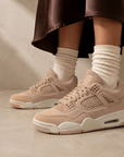Nike Air Jordan 4 Retro Cozy Girl Crema Beige Donna - 5