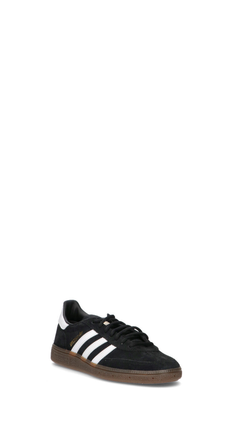 Adidas Spezial Nero Bianco Gum sneakers basse uomo e donna in nero e bianco - vista frontale