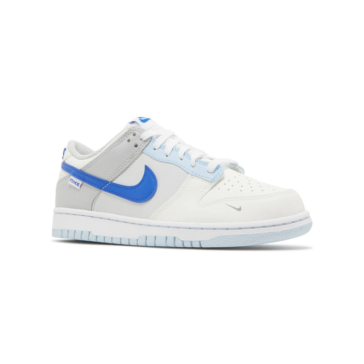 Nike Dunk Low SB GS Bianco e Blu Hyper Royal Uomo