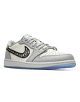 Nike Air Jordan 1 Low x Dior Grigio Bianco Dettagli Esclusivi