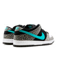 Nike Dunk Low SB Elephant Print Atmos Nero e Turchese Uomo