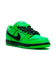 Nike Dunk Low SB Verde e Nero Buttercup Powerpuff Uomo