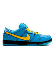 Nike Dunk Low SB Azzurro e Giallo Bubbles Powerpuff Uomo