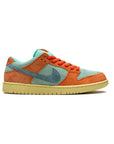 Nike Dunk Low SB Arancione e Verde Acqua Emerald Rise Uomo