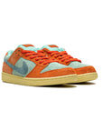 Nike Dunk Low SB Arancione e Verde Acqua Emerald Rise Uomo