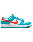 Nike Dunk Low Azzurro Arancione e Bianco Scarpe Uomo