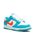 Nike Dunk Low Azzurro Arancione e Bianco Scarpe Uomo