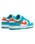 Nike Dunk Low Azzurro Arancione e Bianco Scarpe Uomo