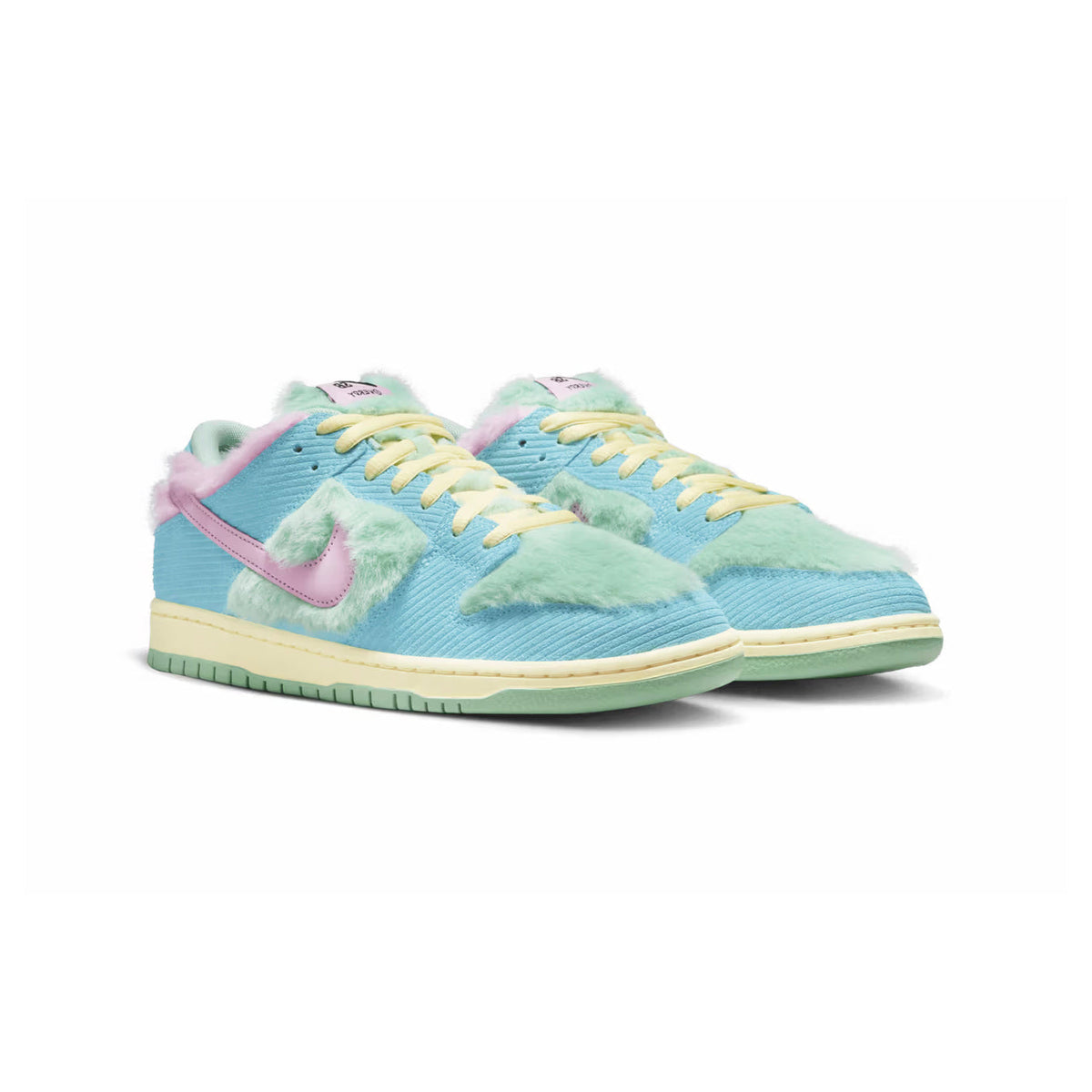 Nike Dunk Low SB Azzurro Rosa e Verde Pastello Visty Uomo