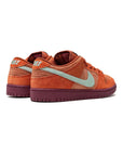 Nike Dunk Low SB Pro Premium Rosso Mystic e Verde Menta Uomo