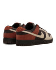 Nike Dunk Low Rosso Nero e Beige Red Panda Scarpe Uomo