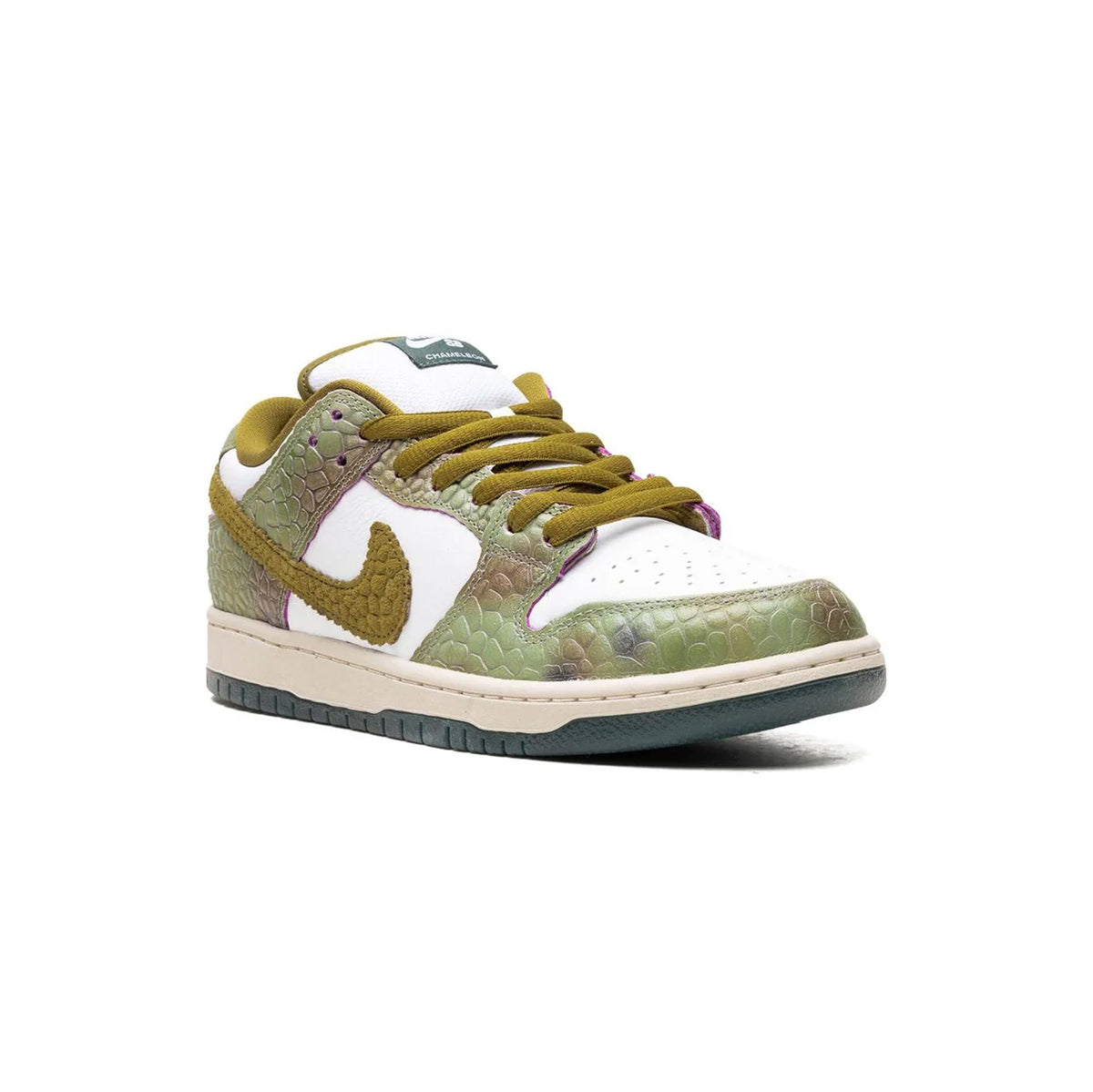 Nike Dunk Low SB Verde e Bianco Chameleon Scarpe Uomo