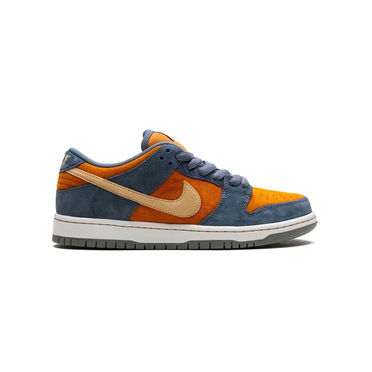 Nike SB Dunk Low Light Carbon Monarch Arancione Grigio Uomo Donna - 1