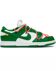 Nike Dunk Low Verdi e Bianche x Off-White Pine Green Uomo Donna