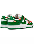 Nike Dunk Low Verdi e Bianche x Off-White Pine Green Uomo Donna