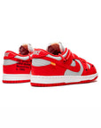 Nike Dunk Low Rosse e Bianche x Off-White University Scarpe Uomo