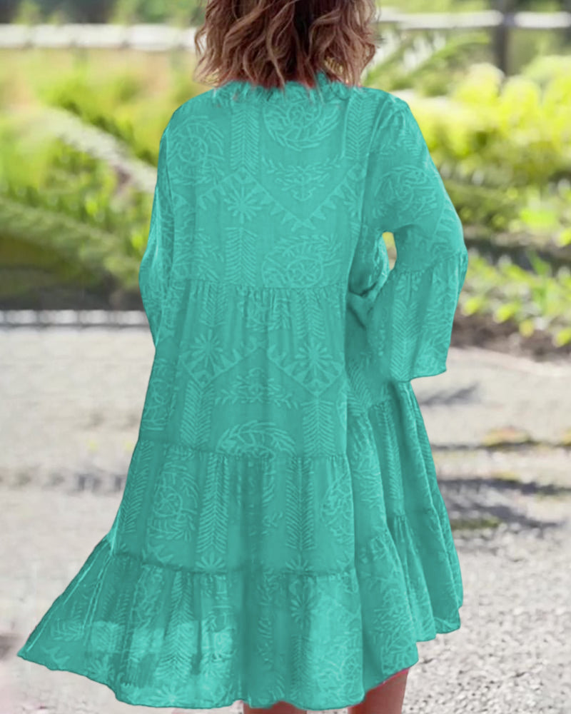 Daisy | Abito Midi Boho Donna a Vestibilità Larga