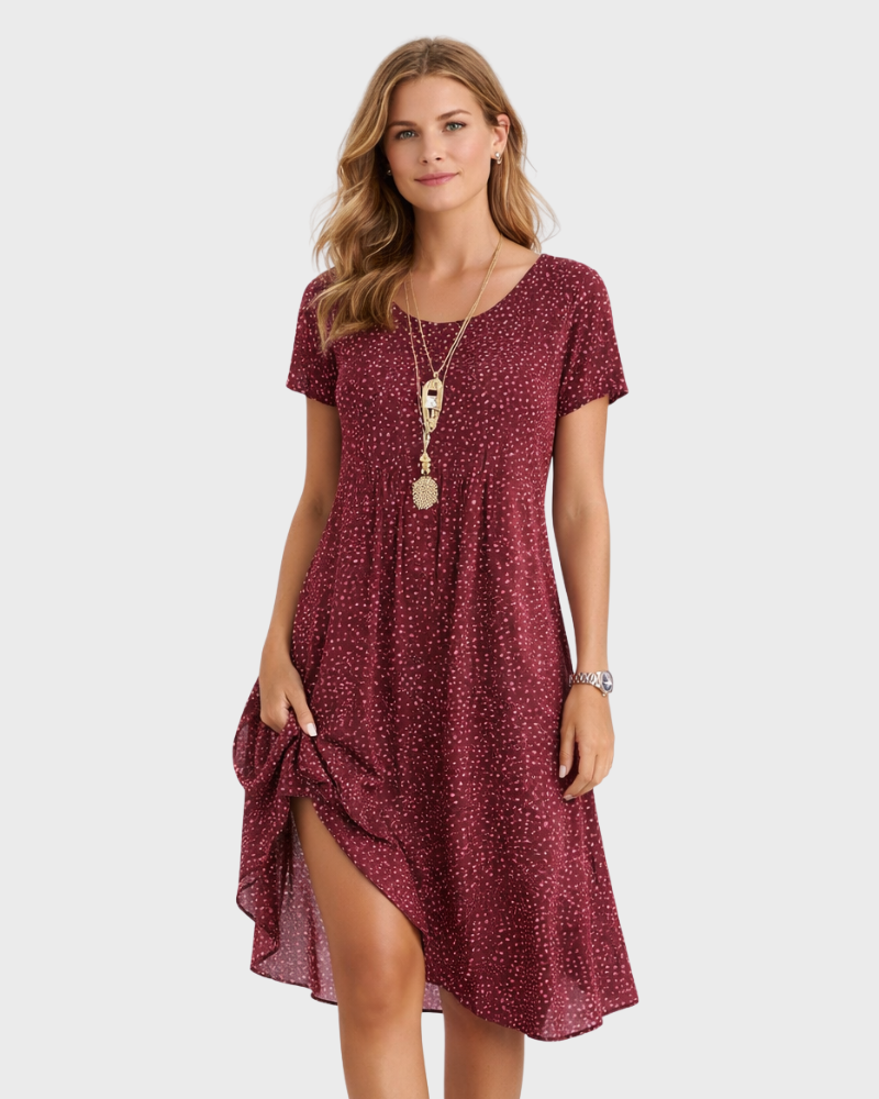 Vestaglia Donna Lucy – Stile Boho Chic, Taglio Fluido & Tessuto Leggero Estivo