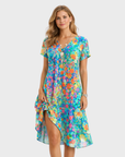 Vestaglia Donna Lucy – Stile Boho Chic, Taglio Fluido & Tessuto Leggero Estivo